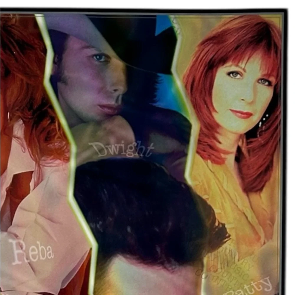 Vintage 1994 CMT Country Music Television Poster